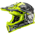 LS2 MX437 Fast II Mini Crusher Motorcycle Helmet - Black/Yellow
