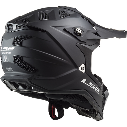 LS2 MX700 Subverter Motocross Helmet - Full Black