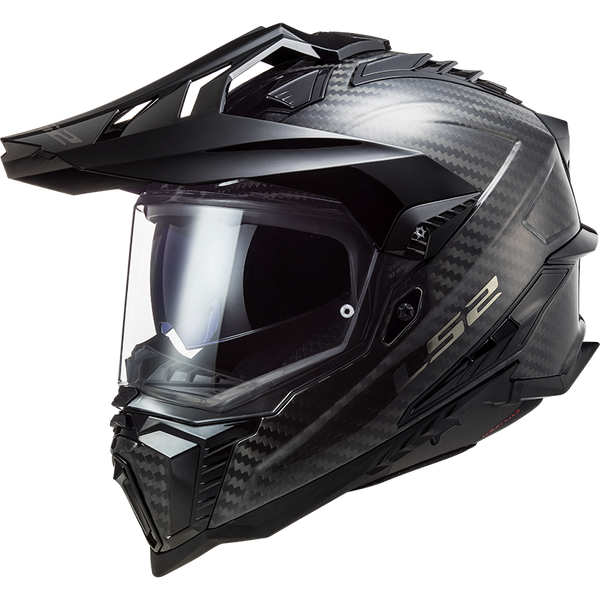 LS2 MX701 C Explorer Motocross Helmet - Gloss Carbon