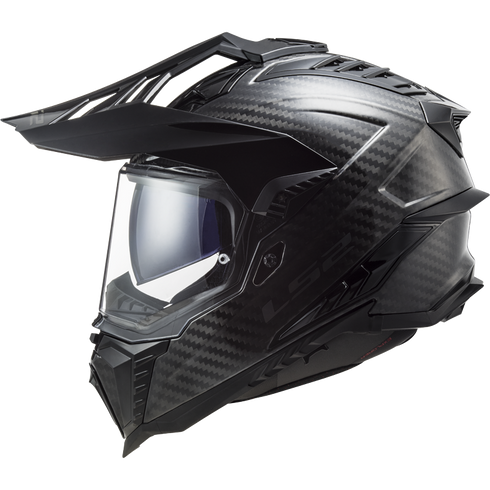LS2 MX701 C Explorer Motocross Helmet - Gloss Carbon