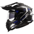 LS2 MX701 Explorer C Adventure Motorcycle Helmet - Blue