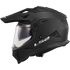 LS2 MX702 Pioneer II Motorcycle Helmet - Matt Black