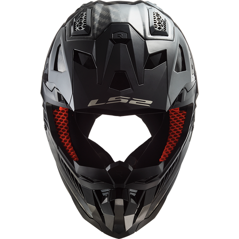 LS2 MX703 C X-Force Motocycle Helmet - Gloss Carbon