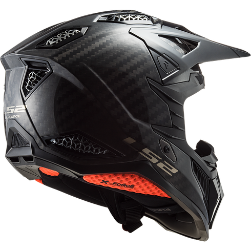 LS2 MX703 C X-Force Motocycle Helmet - Gloss Carbon