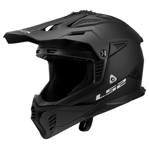 LS2 MX708 FAST II Motorcycle Helmet - Matt Black