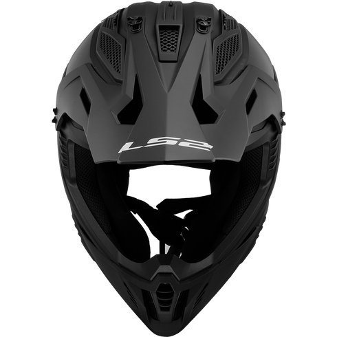 LS2 MX708 FAST II Motorcycle Helmet - Matt Black