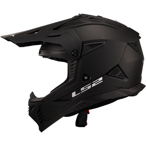 LS2 MX708 FAST II Motorcycle Helmet - Matt Black