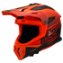 LS2 MX708 FAST II Duck Motorcycle Helmet - Matt H-V Orange/Red