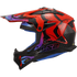 LS2 MX708 FAST II Motorcycle Helmet - Wash Red