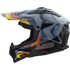 LS2 MX708 FAST II Motorcycle Helmet - Wash Matt Dark Grey