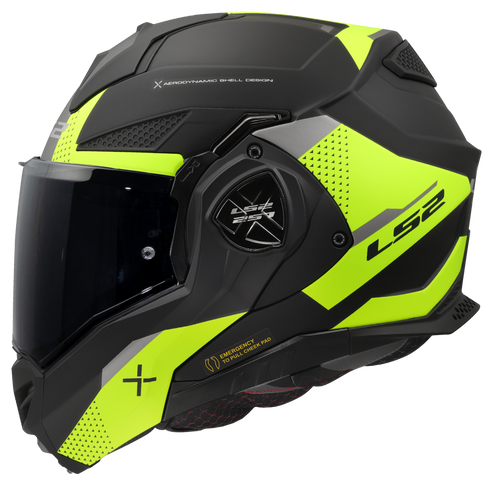 LS2 FF901 Advant X Oblivion Motocycle Helmet - Matt Black H-V
