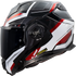 LS2 FF901 Advant X Spectrum Motocycle Helmet - Black/White/Red