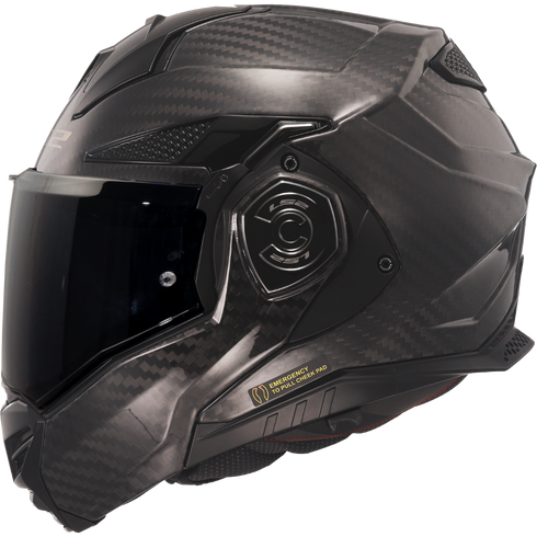 LS2 FF901 Advant X Motocycle Helmet - Gloss Carbon
