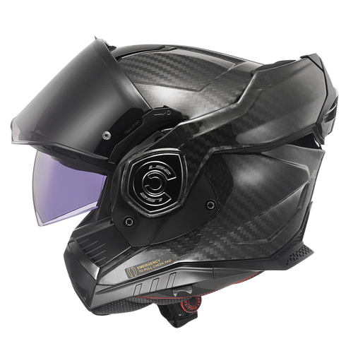 LS2 FF901 Advant X Motocycle Helmet - Gloss Carbon