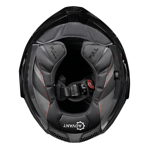 LS2 FF901 Advant X Motocycle Helmet - Gloss Carbon