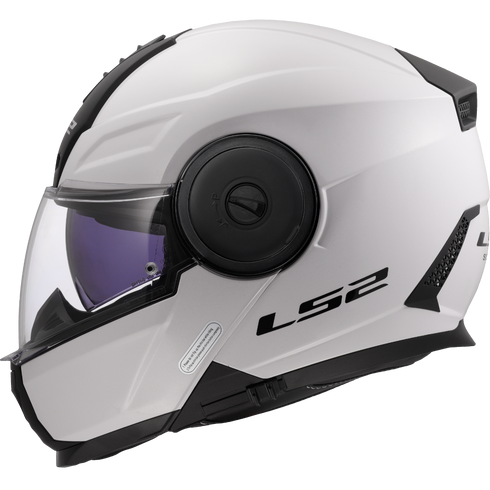 LS2 FF902 Scope II Motorcycle Helmet - Gloss White