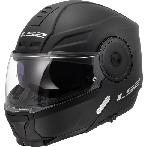 LS2 FF902 Scope II Motorcycle Helmet - Matt Black