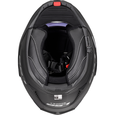 LS2 FF902 Scope II Motorcycle Helmet - Matt Black