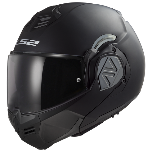 LS2 FF906 Advant Motorcycle Helmet - Matt Black
