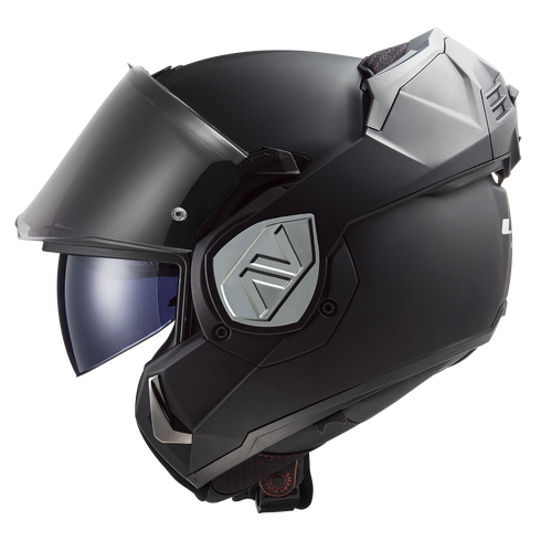 LS2 FF906 Advant Motorcycle Helmet - Matt Black