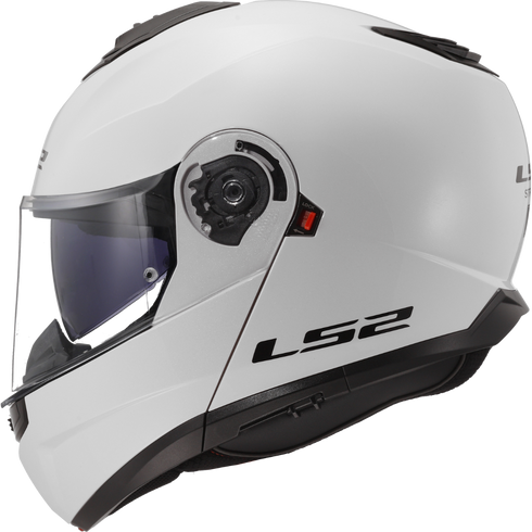 LS2 FF908 Strobe II Motorcycle Helmet - Gloss White