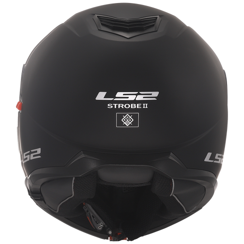 LS2 FF908 Strobe II Motorcycle Helmet - Matt Black