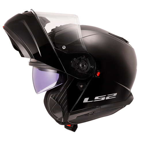 LS2 FF908 Strobe II Motorcycle Helmet - Matt Black