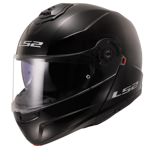 LS2 FF908 Strobe II Motorcycle Helmet - Gloss Black