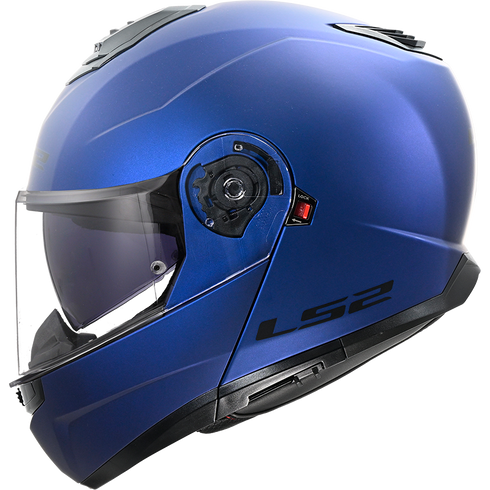LS2 FF908 Strobe II Motorcycle Helmet - Matt Navy Blue