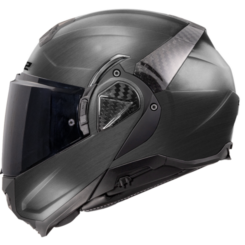 LS2 FF910 Advant II Motorcycle Helmet - Jeans Titanium