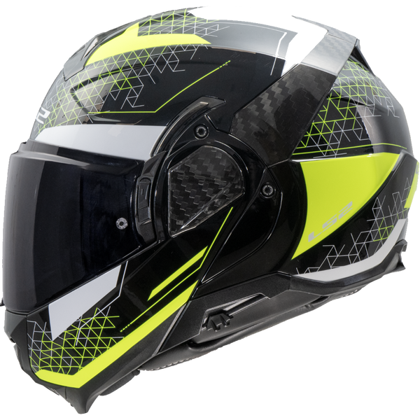 LS2 FF910 Advant II Astral Motorcycle Helmet - H-V Yellow