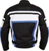 Buffalo Retro Motorcycle Jacket - Black/Blue