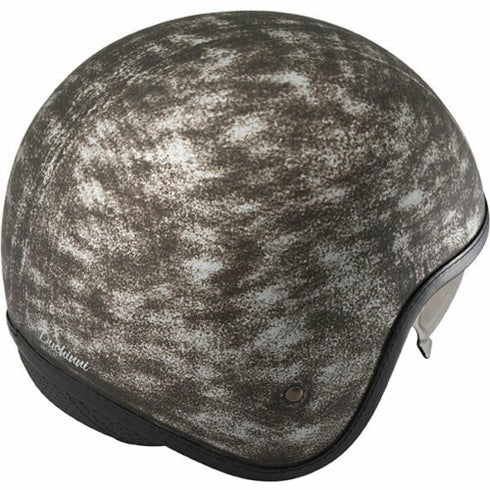 Duchinni D388 Vintage Motorcycle Helmet - Iron