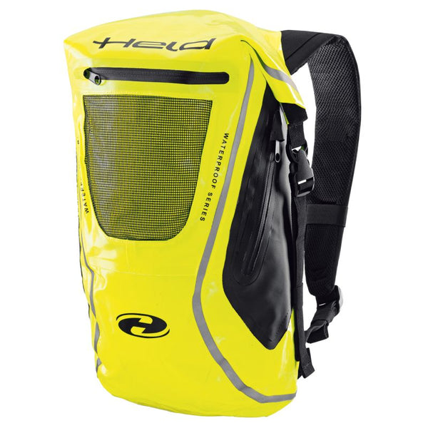 Held Zaino Waterproof Motorcycle Rucksack - Neon Yellow