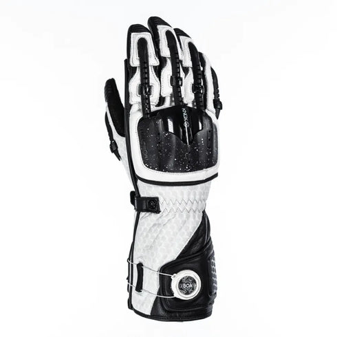 Knox Handroid MK5 Motorcycle Gloves - Black/White