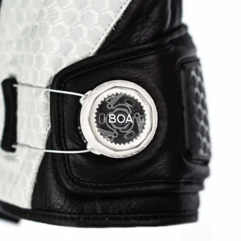 Knox Handroid MK5 Motorcycle Gloves - Black/White