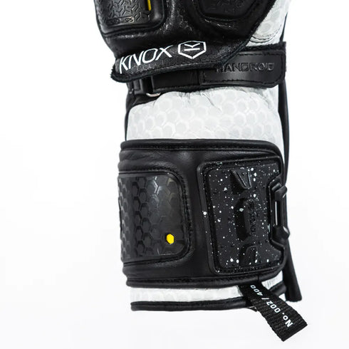 Knox Handroid MK5 Motorcycle Gloves - Black/White