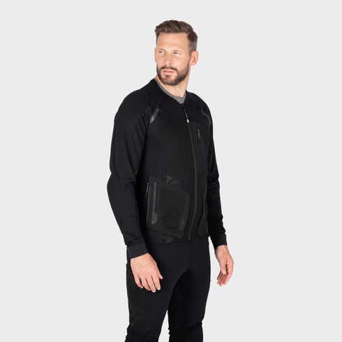 Knox Mens Action Pro MK2 Armoured Motorcycle Shirt - Black