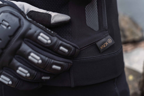 Knox Mens Action Pro MK2 Armoured Motorcycle Shirt - Black