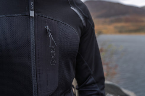 Knox Mens Action Pro MK2 Armoured Motorcycle Shirt - Black