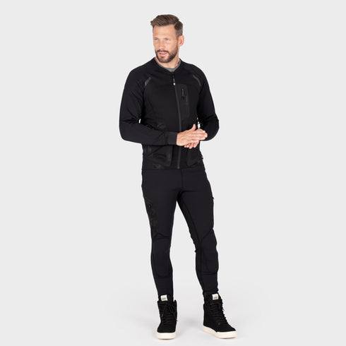Knox Mens Action Pro MK2 Armoured Motorcycle Shirt - Black
