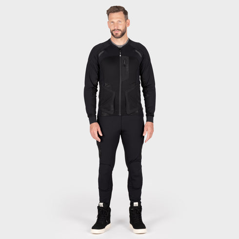 Knox Mens Action Pro MK2 Armoured Motorcycle Shirt - Black