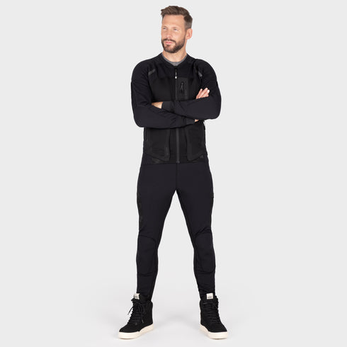 Knox Mens Action Pro MK2 Armoured Motorcycle Shirt - Black