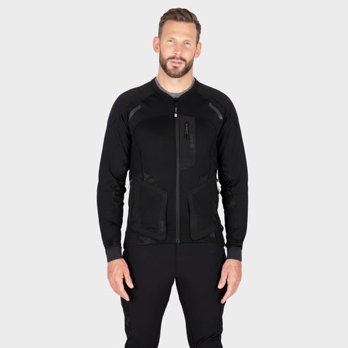 Knox Mens Action Pro MK2 Armoured Motorcycle Shirt - Black