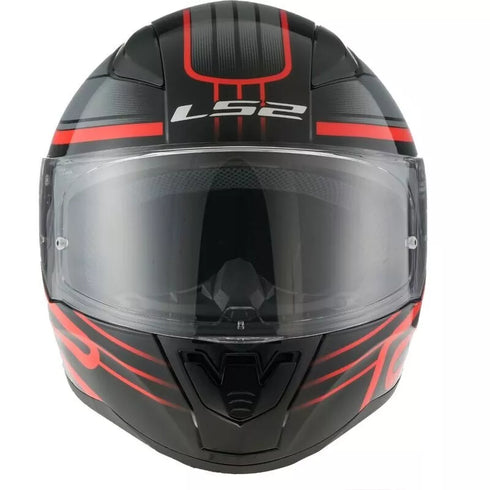 LS2 FF353 Rapid Circuit Motorcycle Helmet - Black