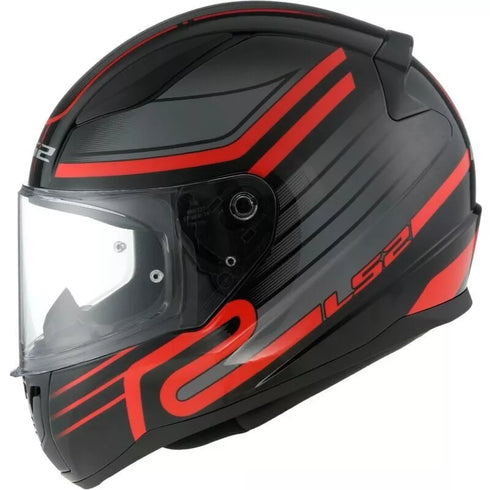 LS2 FF353 Rapid Circuit Motorcycle Helmet - Black
