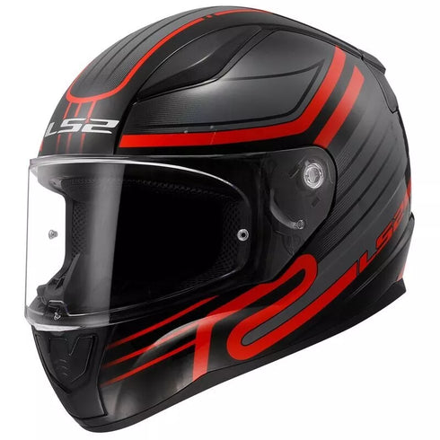 LS2 FF353 Rapid Circuit Motorcycle Helmet - Black