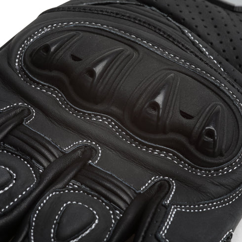 PB Dell Leather Motorcycle Gloves Knox SPS