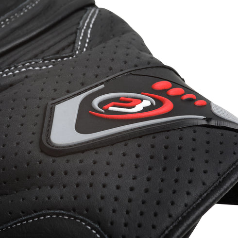 PB Dell Leather Motorcycle Gloves Knox SPS