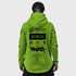 Ride Rich GP Scoop Motorcycle Hoodie - Lime Green